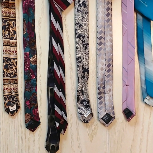 Designer Silk Ties Bundle of 8 - Picture 4 of 13